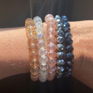 Boutique bracelet stack (erimish style)